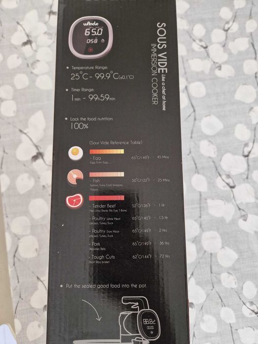 Fogão de Precisão Sous Vide wancle