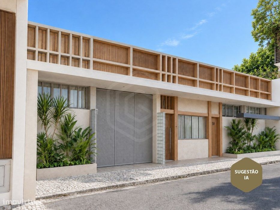 Moradia T3, com piscina no terraço e garagem, Loulé, Algarve