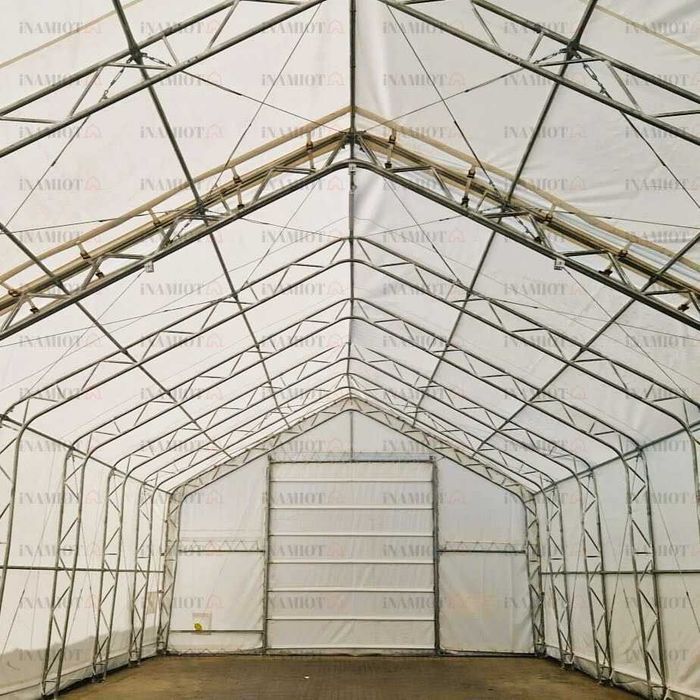 Hala namiotowa 9x18m wysoka 6m PVC 900g magazyn garaż