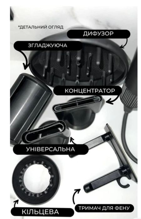 Фен для волос "Leafless hair dryer"