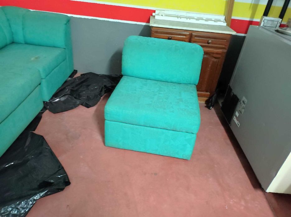 Sofa-cama com canto
