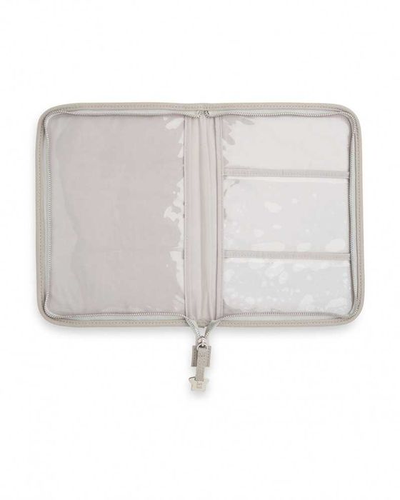 Saco muda fraldas + porta documentos polipele cinza da marca TUC TUC