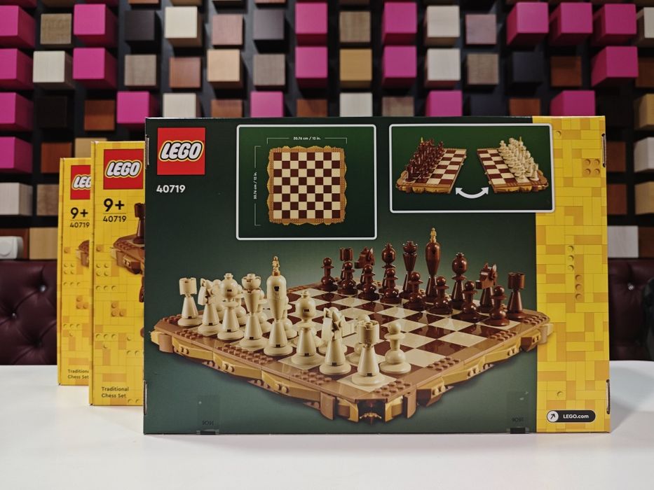 LEGO 40719 Традиційний шаховий набір (Шахи та Шашки)