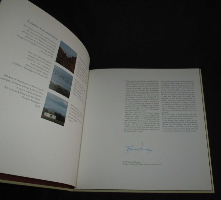 Livro Portugal em Selos 1995 J. M. Teixeira Gomes