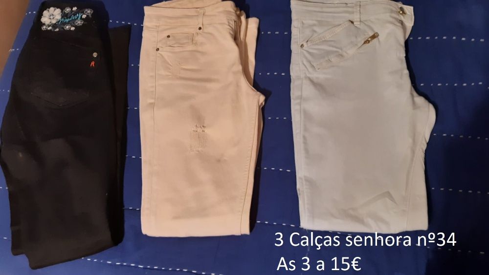 Calças senhora nº34