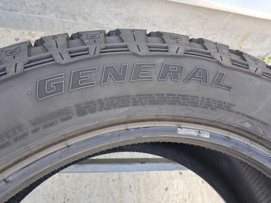 Резина 90% протектор General 285/50 R20 Grabber AT3 DOT22