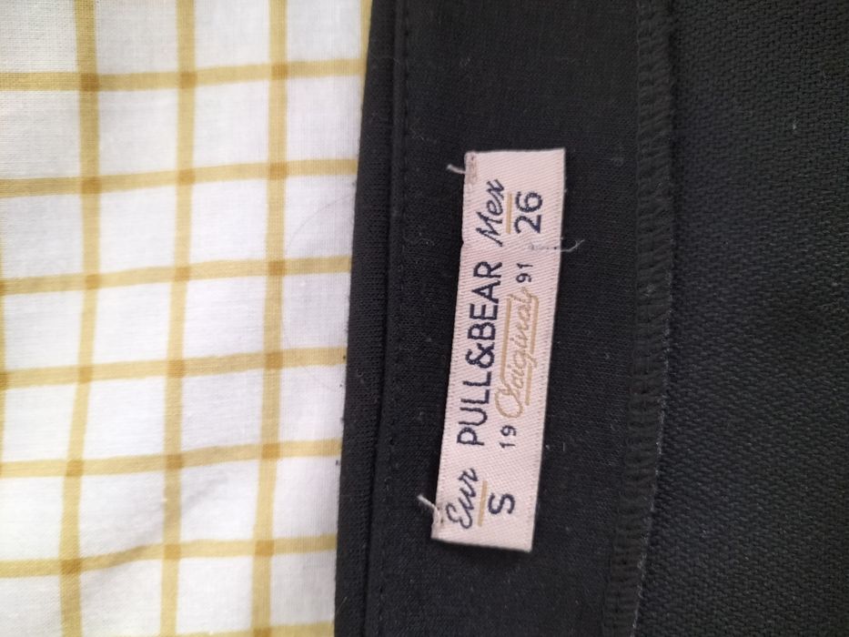 Mini Saia preta inverno Pull&Bear