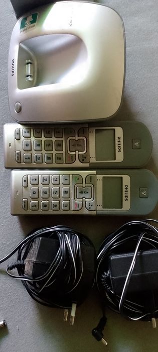 Stary Telefon stacjonarny phillips