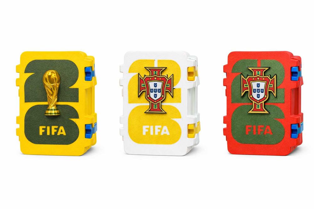 Caixa Cromos do Mundial 2026 -  Seleção Portuguesa - Modelos Exclusivos