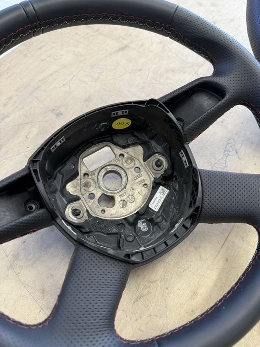 Kierownica audi a6 c6 a4 b8 sline nowa skora