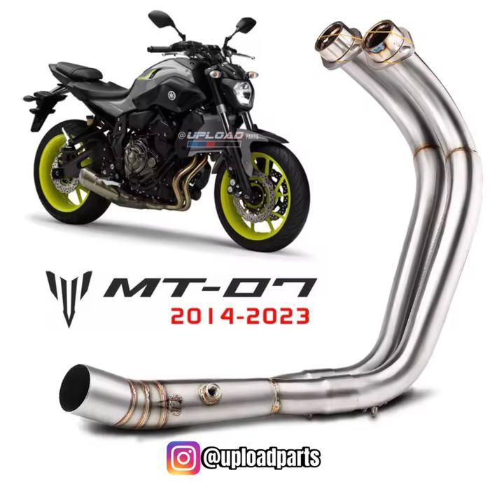 Coletores de Escape MT07 e Tracer 7 700 Yamaha