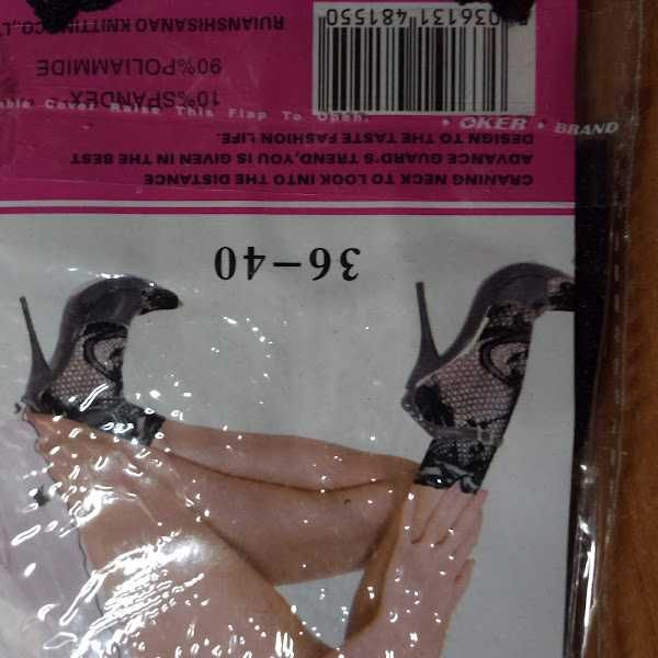 Носки безразмерные кружевные, носочки