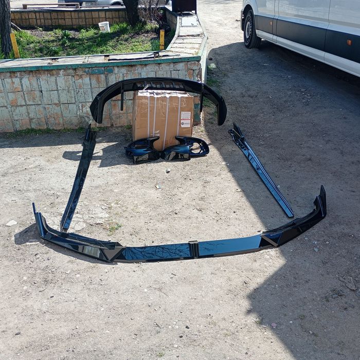 BMW X3 G01 G08 21+ рест сплитера юбки накладки