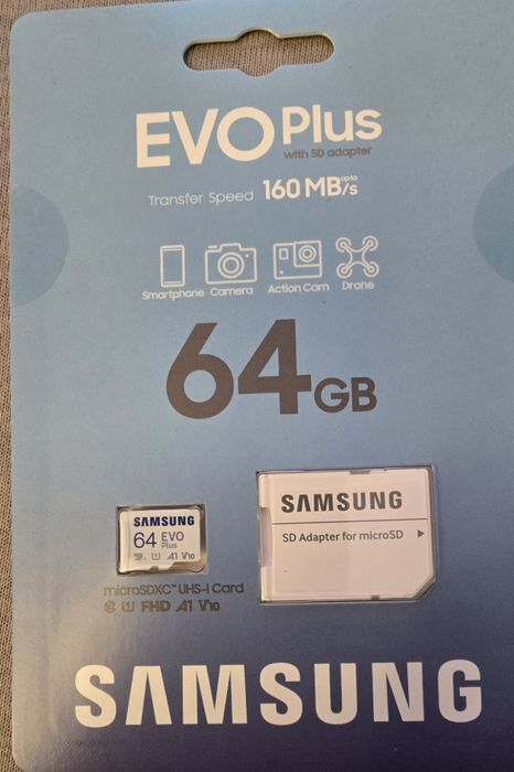 Sprzedam karte pamięci Samsung 64GB
