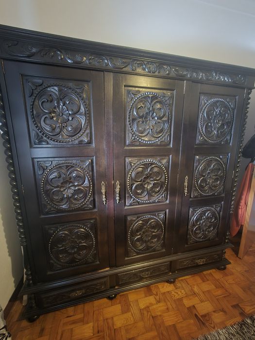 Mobília de quarto de casal de século