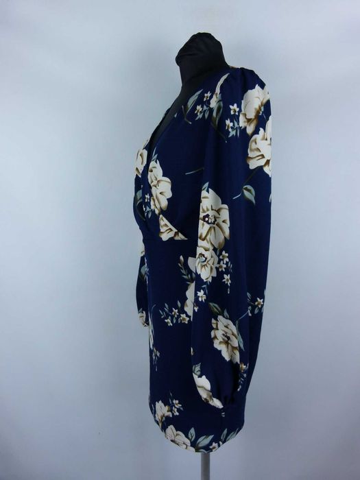 Shein sukienka mini kwiaty / L