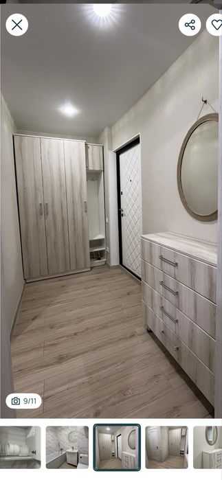 Квартира подобово, нова з кондиціонером