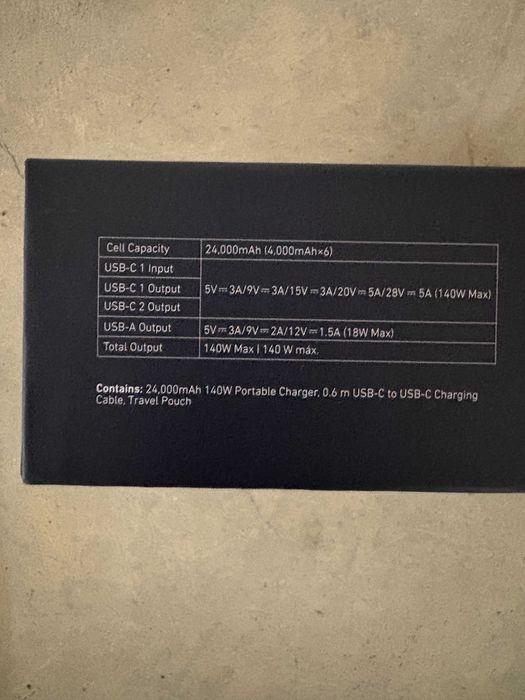 Power Bank Anker 737