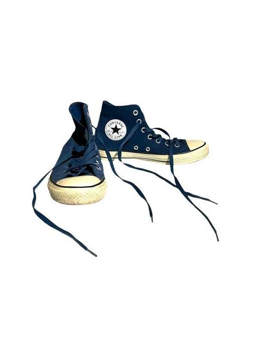 Świetne stylowe buty Converse niebieskie z zamszu stylowe rozmiar 38