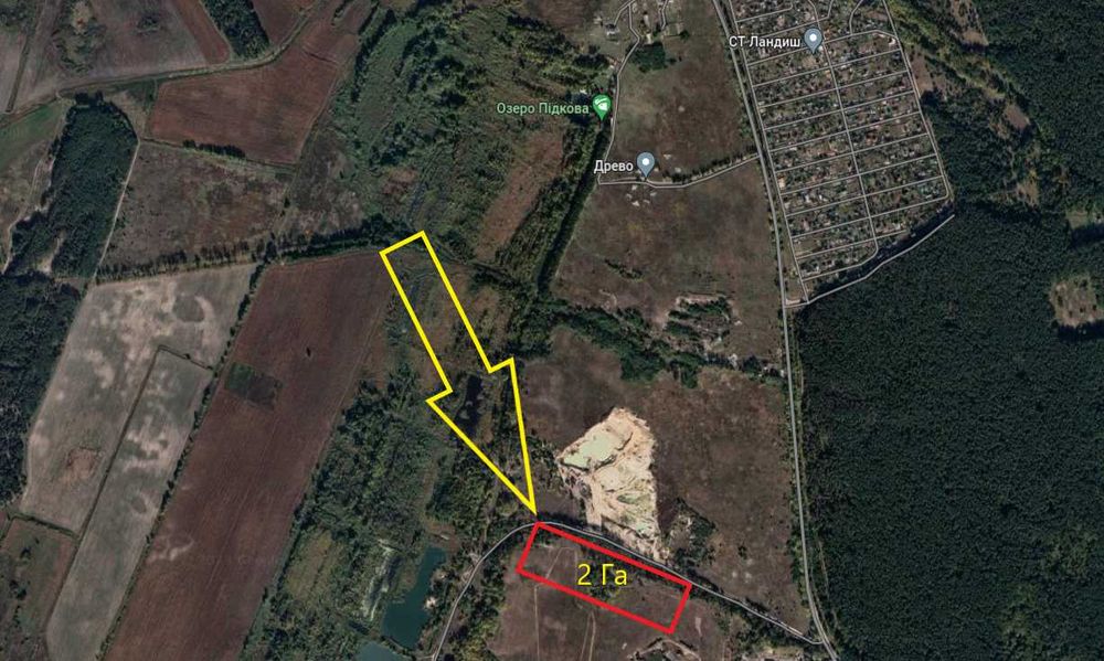 Продам участок 2 Га бизнес, коммерция, недвижимость, с. Рожны