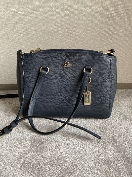 Кожаная сумка Coach