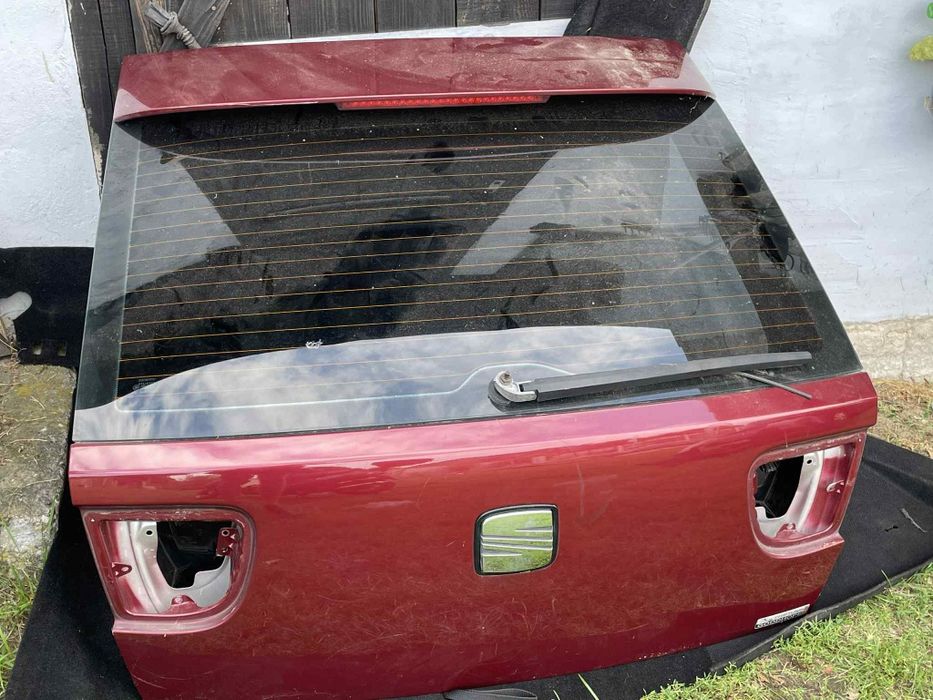 Klapa tył seat leon 1 wiśnia
