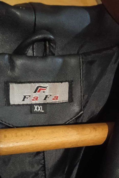 Пальто женское, эко-кожа, размер XXL