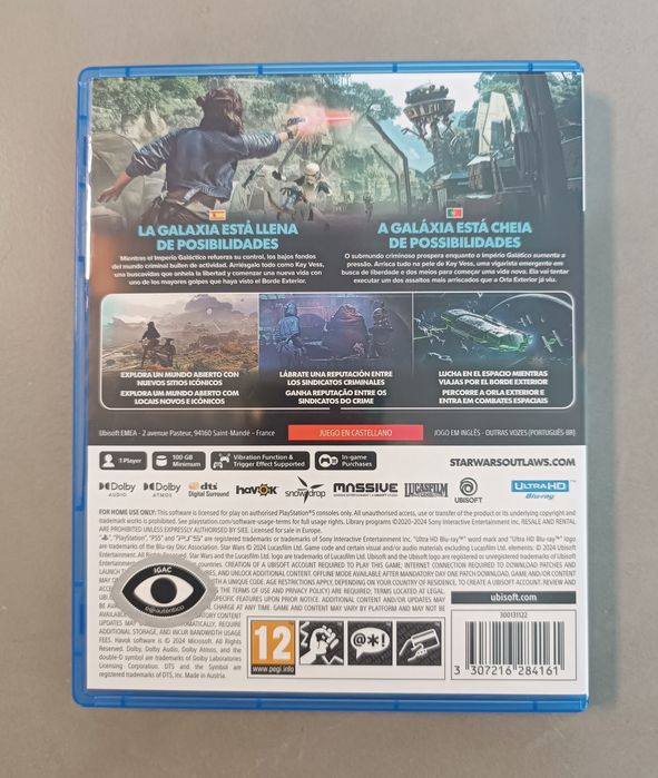 Star Wars Outlaws PS5 - PlayStation 5
