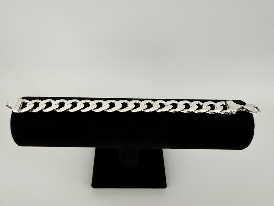 Srebrna Bransoletka splot Pancerka 24 CM 74 GRAM ! PR. 925 Okazja !