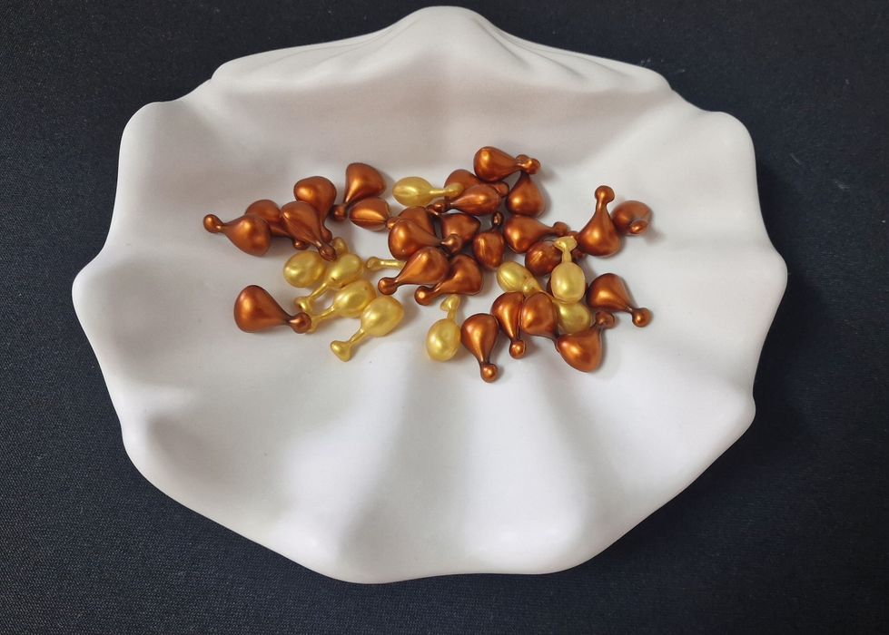 Concha em pó de mármore aromático