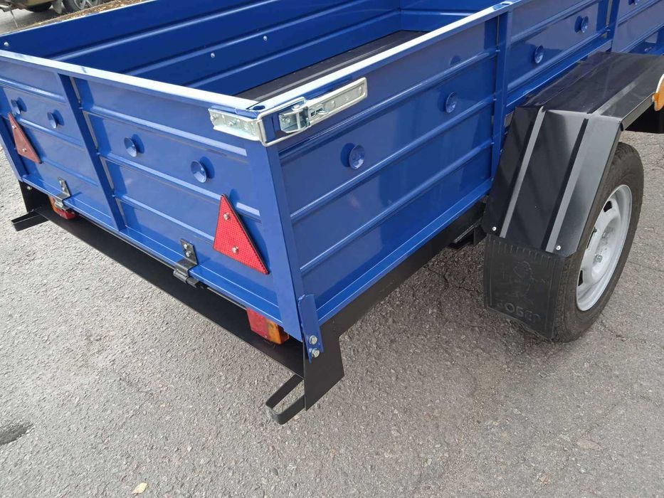 Прицеп ПРИЧІП  ПА 2000*1300*450 на ресорах Алко від заводу.