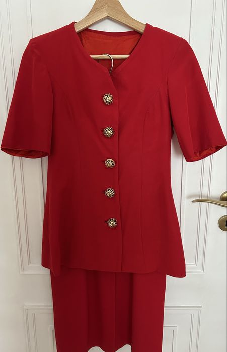 Fato vintage - feito à mão anos 80