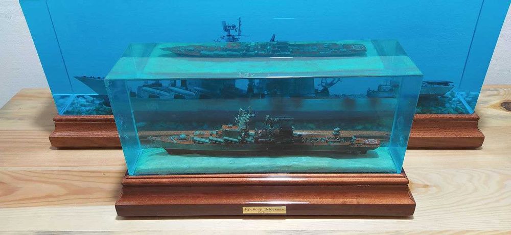 Крейсер москва діорама