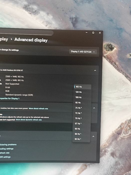 Monitor MSI G27CQ4 27 cali 165Hz