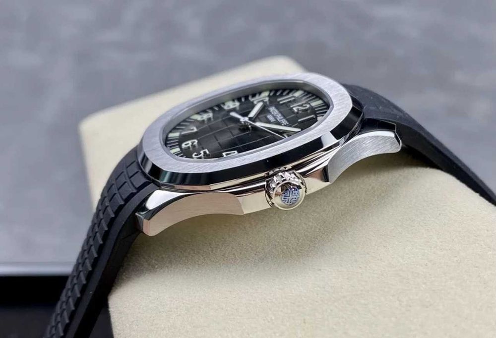 Мужские часы Patek Philippe Aquanaut каучуковые