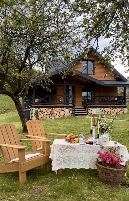 Відпочинок в Карпатах/ Котедж з чаном / Тухля ( неподалік від Славське