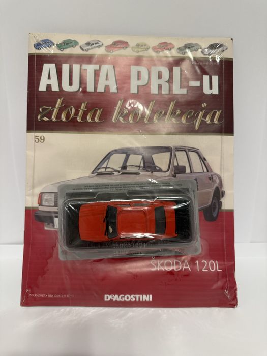 Autko SKODA 120 LS kultowe auta PRL 1/43
