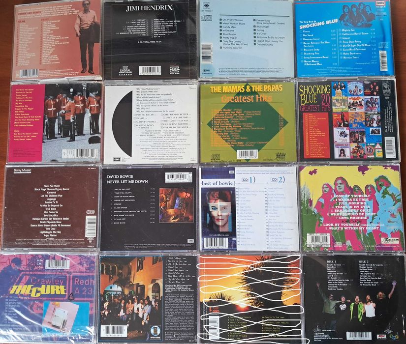 CD (Audio) Presley Beatles Rolling Stones Nazareth Jethro Trull Doors