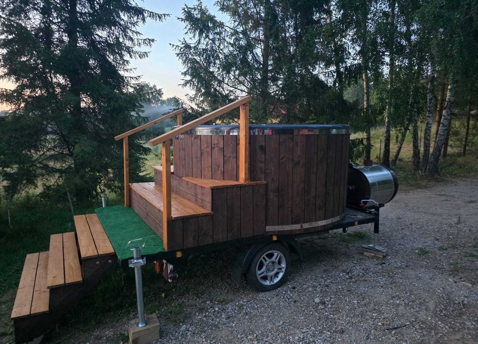 Mobilna Balia XXL Jacuzzi Spa z hydromasażem