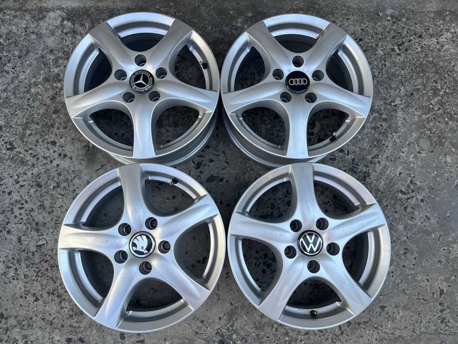 Легкосплавні диски VW 5/112 R15 6.5J ET45 Skoda/AUDI/SEAT/Mercedes