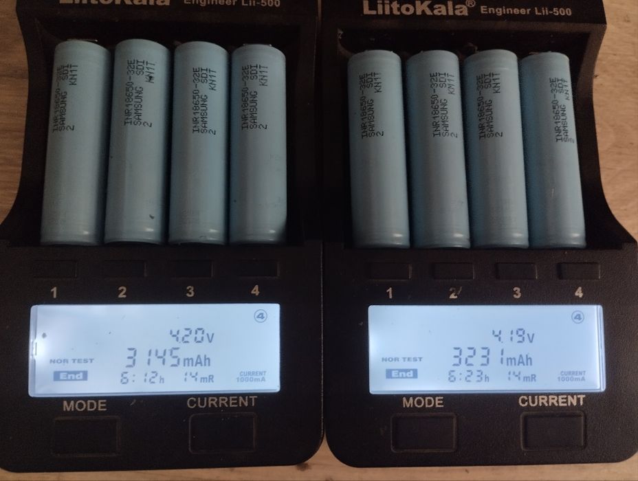 Samsung 32E  Акумулятори INR 18650