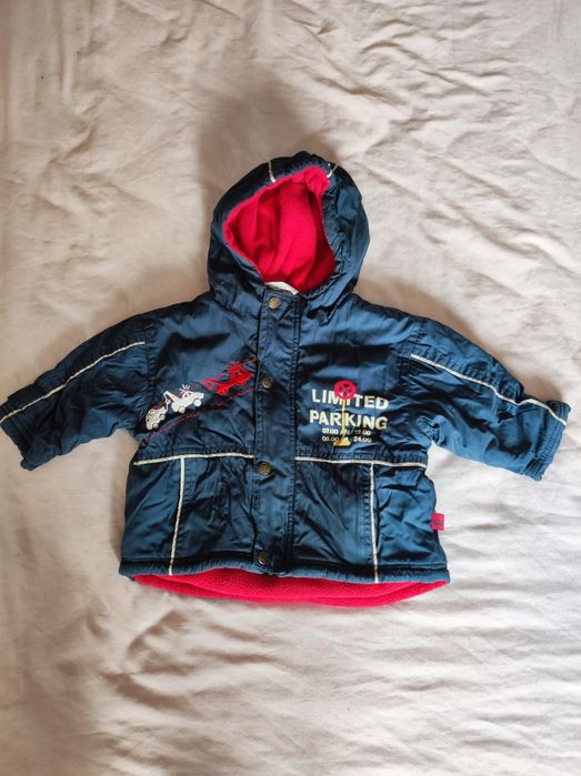 Курточка демісезонна куртка на хлопчика 68 см весна Topolino на флісі