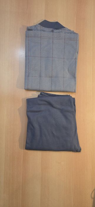 Pijama Isa Tamanho S Cinza