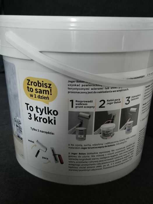 Beton Architektoniczny Dekoracyjny Ścienny 7kg Genova Jegger