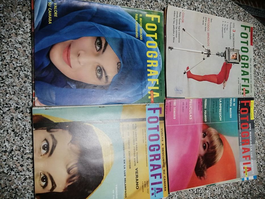 Tenho revistas de fotografia