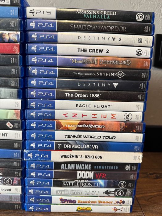 Gry na konsole PS4/PS5 ceny od 20zł