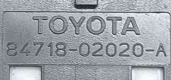 Travão de Estacionamento / Parque TOYOTA AURIS (_E18_) ano 2013
