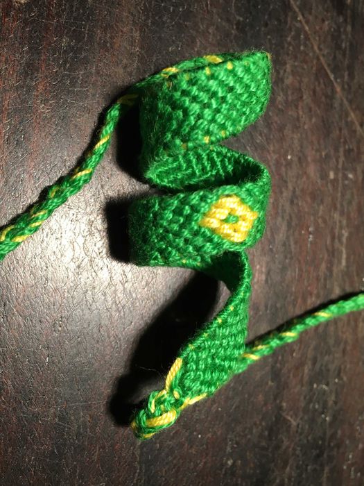 Pulseira da sorte bandeira Brasil