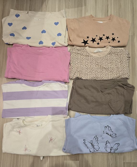 Paczka dla dziewczynki NOWAkolekcja NEXT ZARA NEWBIE MANGO 128/134/140