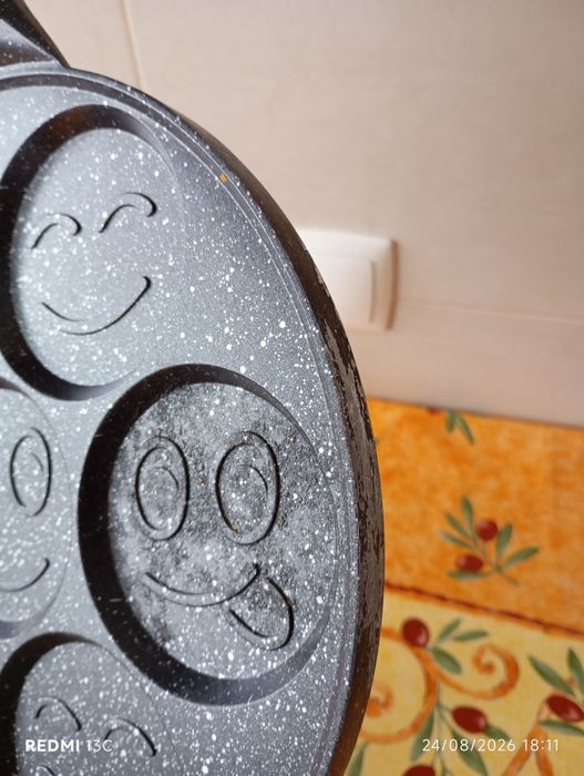 Crepeira elétrica e frigideira panquecas